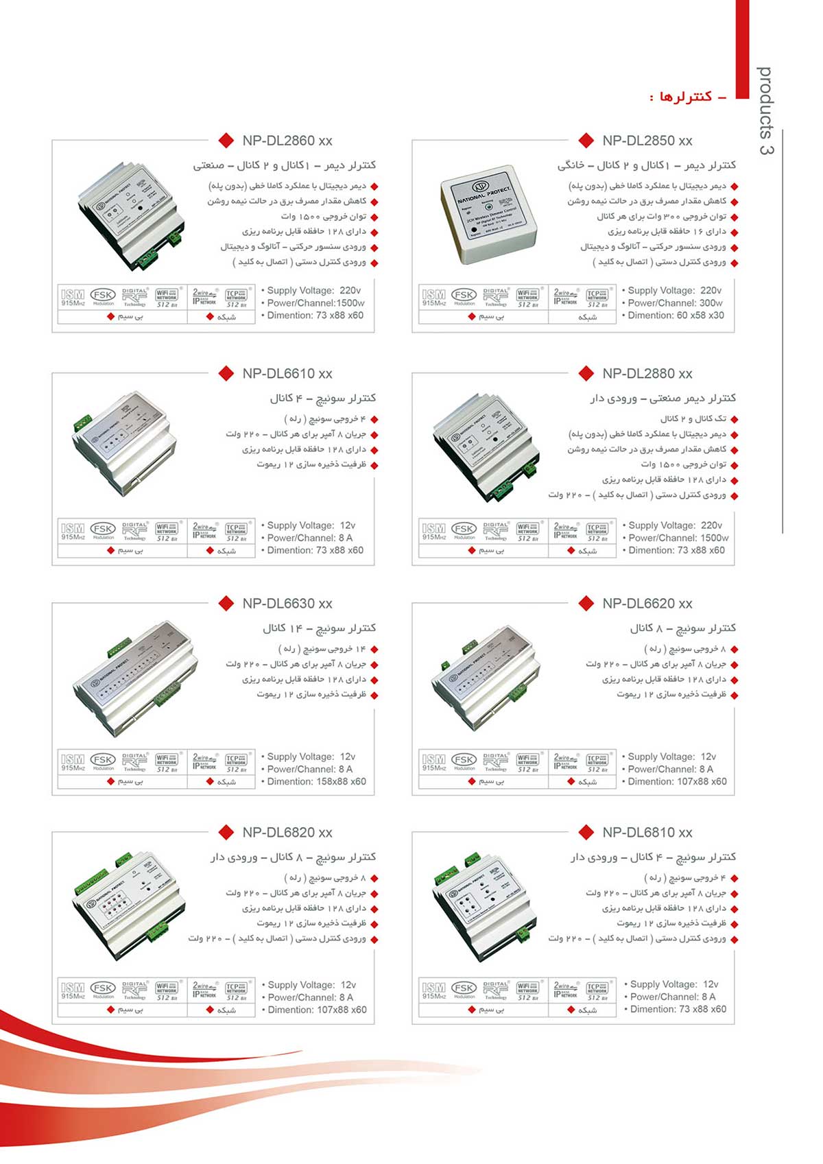 کاتالوگ مدیریت روشنایی، صفحه ۵